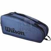 Чехол-сумка Wilson Tour Ultra на 6 ракеток (синий)