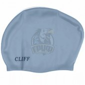 Шапочка для плавания для длинных волос Cliff (серый)