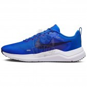 Кроссовки беговые мужские Nike Downshifter 12 (синий/белый)