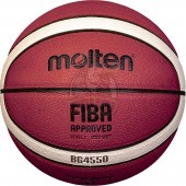 Мяч баскетбольный игровой Molten B7G4550 FIBA Indoor №7