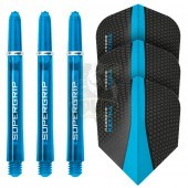 Набор хвостовиков Supergrip и оперений Retina для дротиков Harrows Twin Pack