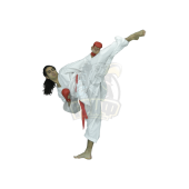 Кимоно для каратэ Arawaza Onyx WKF 7 унций (55% Полиэстер / 45% Хлопок)