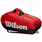 Чехол-сумка Wilson Team 3 на 15 ракеток (красный)