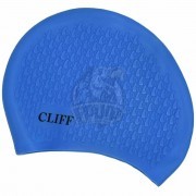 Шапочка для плавания для длинных волос Cliff (голубой)