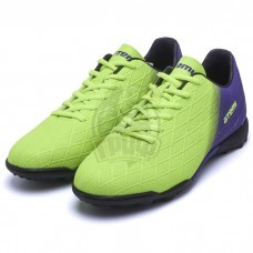 Бутсы многошиповые Atemi SBA-005 Turf (салатовый/фиолетовый)