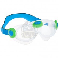Очки-маска для плавания детские Mad Wave Bubble Mask Kids (зеленый)