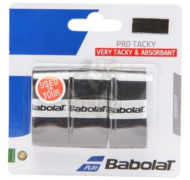 Обмотка для теннисной ракетки Babolat Pro Tacky (черный)